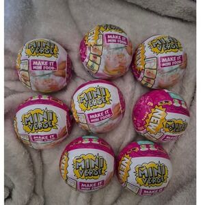 MGA Mini Verse Make It Mini Food Series 3 Collectible 8 Surprise Balls L